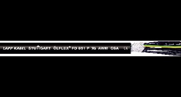 LAPP 1028404/1000 Geleiderkettingkabel ÖLFLEX® FD 891 P 4 G 2.5 mm² Zwart 1000 m