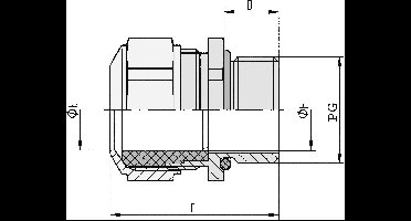 LAPP 52032525 Wartel PG11 Nikkel Nikkel 5 stuk(s)