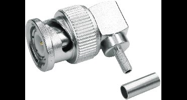 Telegärtner 100023458 100023458 BNC-connector Stekker, haaks 75 Ω 1 stuk(s)