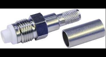 Telegärtner 100027731 100027731 FME-connector Bus, recht 50 Ω 1 stuk(s)