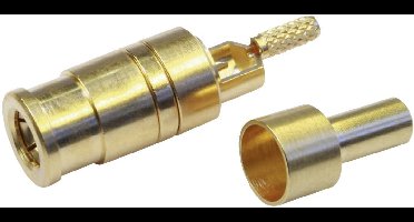 Telegärtner 100024883 100024883 SMB-connector Bus, recht 50 Ω 1 stuk(s)