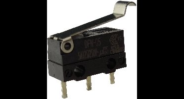 Zippy DFW-05S-B02P0E-Z Microschakelaar DFW-05S-B02P0E-Z 250 V/AC 5 A 1x aan/(aan) IP67 Moment 1 stuk(s)