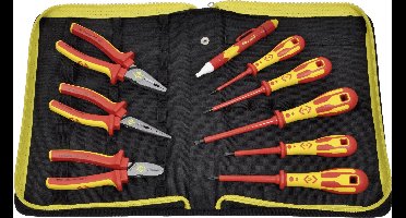 C.K T5954 Gereedschapsset VDE Incl. tas 10-delig