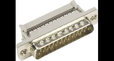 HARTING 09663287700 09663287700 D-sub stekker 180 ° Aantal polen: 25 Snijklem 1 stuk(s)