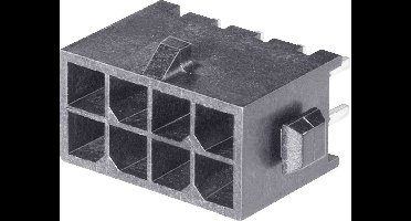 TE Connectivity 3-794630-8 Male header (standaard) Micro-MATE-N-LOK Totaal aantal polen: 8 Rastermaat: 3 mm Inhoud: 1 stuk(s)
