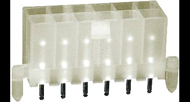 TE Connectivity 1586039-8 Male header (standaard) VAL-U-LOK Totaal aantal polen: 8 Rastermaat: 4.20 mm Inhoud: 1 stuk(s)