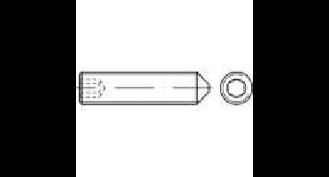 TOOLCRAFT 1062681 Draadpen M3 6 mm RVS A1, A2 50 stuk(s)