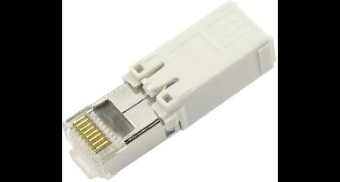 Telegärtner 100007452 STX V1 RJ45-stekkerelement Cat.6A 100007452 Stekker, recht Aantal polen: 8P8C 1 stuk(s)