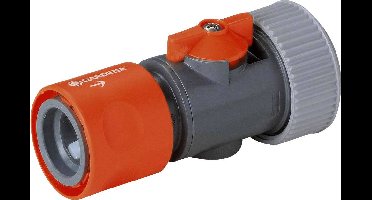 GARDENA 00943-50 neu Kunststof Reguleerstop 19 mm (3/4) Ø, Steekkoppeling