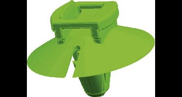 HellermannTyton 156-01699 T80ISFT6,5 Kabelbinder 300 mm 4.60 mm Zwart Met spreidanker en plaat 1 stuk(s)