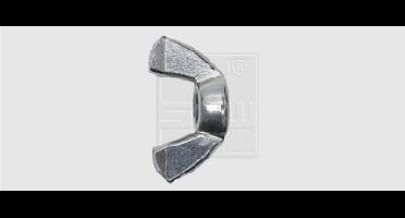 SWG 4009146507813 Vleugelmoer M5 DIN 315 RVS A2 50 stuk(s)