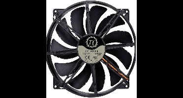 Thermaltake Pure 20 PC-ventilator Zwart (b x h x d) 200 x 200 x 30 mm