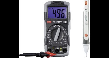 VOLTCRAFT DT-TEST-KIT 150 Multimeter Digitaal CAT III 600 V Weergave (counts): 2000