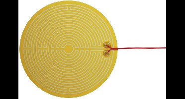 Thermo TECH Polyester Verwarmingsfolie Zelfklevend 12 V/DC, 12 V/AC 19 W Beschermingsklasse IPX4 (Ø) 235 mm