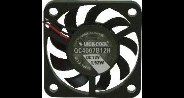 QuickCool QC4007B12H Axiaalventilator 12 V/DC 10.82 m³/h (l x b x h) 40 x 40 x 7 mm