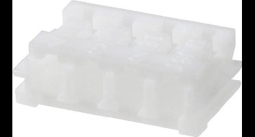 JST EHR-4 Female behuizing (kabel) EH Totaal aantal polen: 4 Inhoud: 1 stuk(s)