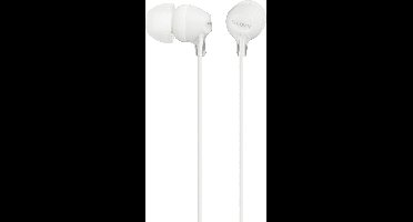 Sony MDR-EX15LP In Ear oordopjes Kabel Wit