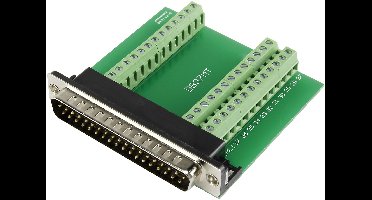TRU COMPONENTS DSUB37M-39TB-3 1229330 D-sub stekker 90 ° Aantal polen: 37 Schroeven 1 stuk(s)