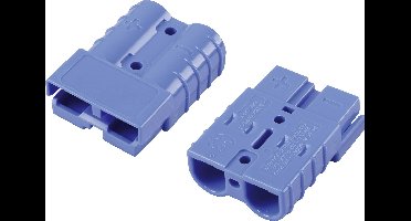 TRU COMPONENTS 50A-hoogstroom-batterijconnector Blauw Inhoud: 1 stuk(s)