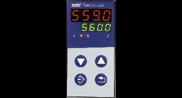 Jumo Quantrol LC100 Temperatuurregelaar L, J, T, K, E, N, S, R, Pt100, Pt1000, KTY Relais 3 A (b x h) 48 mm x 48 mm