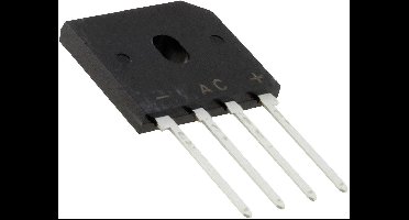 DIODES Incorporated GBU1006 Bruggelijkrichter GBU 600 V 10 A Eenfasig