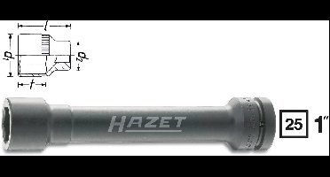 Hazet 1104S-32 1104S-32 Kracht-dopsleutelinzet 1 (25 mm)