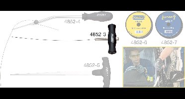 Hazet 4852-3 Trekgreep