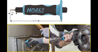 Hazet Spie-uitdrijver, kort 751KHS-3