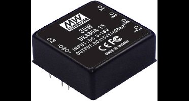 MEAN WELL DKA30C-15 DC/DC-converter 30 W Aantal uitgangen: 2 x Inhoud 1 stuk(s)