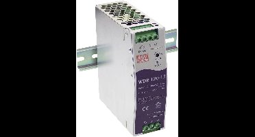MEAN WELL WDR-120-48 DIN-rail netvoeding 48 V/DC 2.5 A 120 W Aantal uitgangen:1 x Inhoud 1 stuk(s)