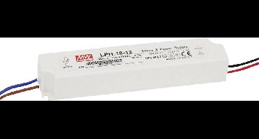 MEAN WELL LPH-18-24 LED-driver, LED-transformator Constante spanning, Constante stroomsterkte 18 W 0 - 0.75 A 24 V/DC Niet dimbaar, Overbelastingsbescherming 1