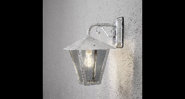 Konstsmide Benu Down 435-320 Buitenlamp (wand) Spaarlamp, LED E27 100 W Staal