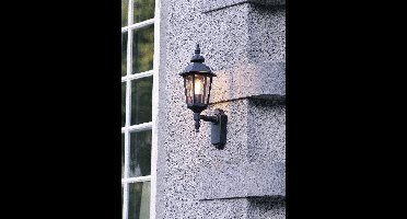 Konstsmide Pallas Up 518-750 Buitenlamp (wand) Spaarlamp, LED E27 60 W Zwart