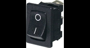 Arcolectric (Bulgin Ltd.) H8600VBACN Wipschakelaar H8600VBACN 250 V/AC 16 A 1x aan/uit Continu 1 stuk(s)