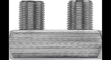 Axing CFA 3-02 F-connector U-vorm Aansluitingen: F-bus, F-bus 1 stuk(s)