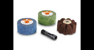 Fein 63721054020 RVS-set satineren profielen 1 stuk(s)