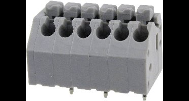 Degson DG250-3.5-12P-11-00AH-1 Veerkrachtklemblok 0.82 mm² Aantal polen 12 Grijs 1 stuk(s)