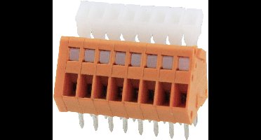 Degson DG240-2.54-03P-15-00AH-1 Veerkrachtklemblok 0.51 mm² Aantal polen 3 Oranje 1 stuk(s)