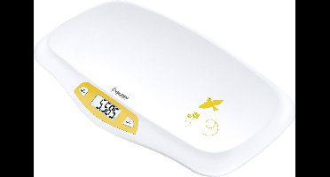 Beurer BY 80 Babyweegschaal Digitaal Weegbereik (max.): 20 kg Wit, Geel