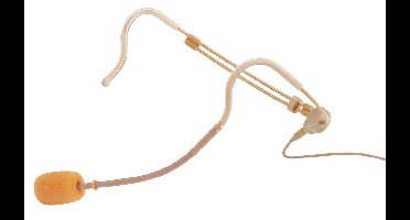 JTS CM-214ULF Spraakmicrofoon Headset Zendmethode:Kabelgebonden Incl. windkap Mini-XLR Kabelgebonden