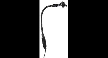 JTS CX-516W Instrumentenmicrofoon Zendmethode:Kabelgebonden Incl. windkap Mini-XLR Kabelgebonden