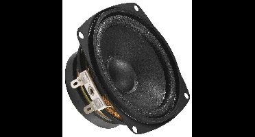 Monacor SP-8/4SQ 3 inch 8.85 cm Mini-luidspreker 10 W 4 Ω