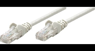 Intellinet 733298 RJ45 Netwerkkabel, patchkabel CAT 6 S/FTP 15.00 m Grijs Vergulde steekcontacten 1 stuk(s)