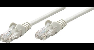 Intellinet 319867 RJ45 Netwerkkabel, patchkabel CAT 5e U/UTP 7.50 m Grijs 1 stuk(s)
