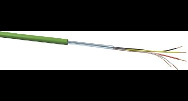 VOKA Kabelwerk 10289750 Buskabel J-Y(ST)Y 2 x 2 x 0.8 mm² Groen 100 m