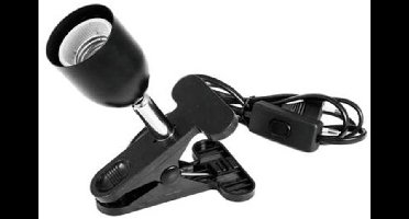 Eurolite 9460120N Lampfitting-adapter E27 230 V 60 W Met klembevestiging, Met eurostekker, Met wipschakelaar