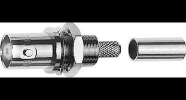 Telegärtner 100023379 100023379 BNC-connector Bus, inbouw 50 Ω 1 stuk(s)
