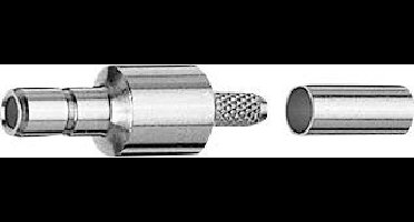 Telegärtner 100024858 100024858 SMB-connector Stekker, recht 50 Ω 1 stuk(s)