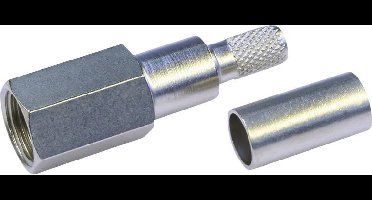 Telegärtner 100025646 100025646 FME-connector Stekker, recht 50 Ω 1 stuk(s)