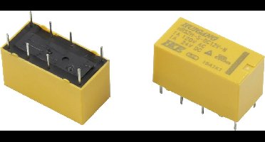 HKE HRS2H-S-DC12V-N Printrelais 12 V/DC 2 A 2x wisselcontact 1 stuk(s)